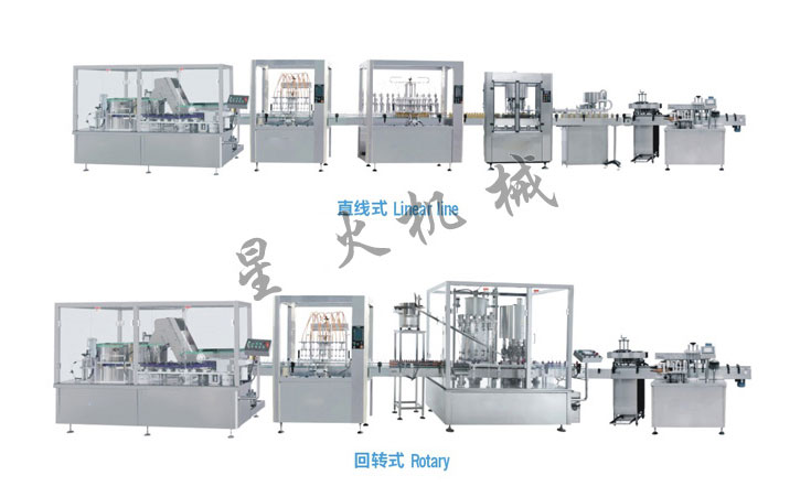 口服液液體灌裝生產線,全自動口服液灌裝流水線