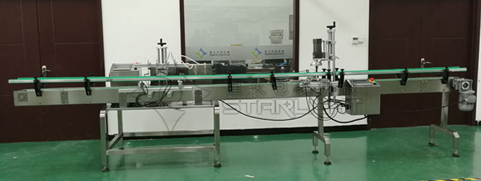 全自動護理液灌裝生產線,女性護理液灌裝旋蓋生產線