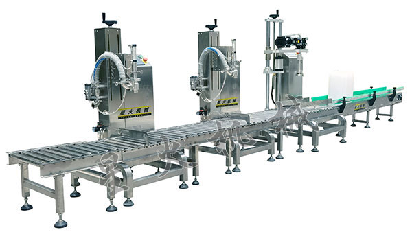 84消毒液灌裝機|全自動84消毒液灌裝生產線|84消毒液灌裝機廠家