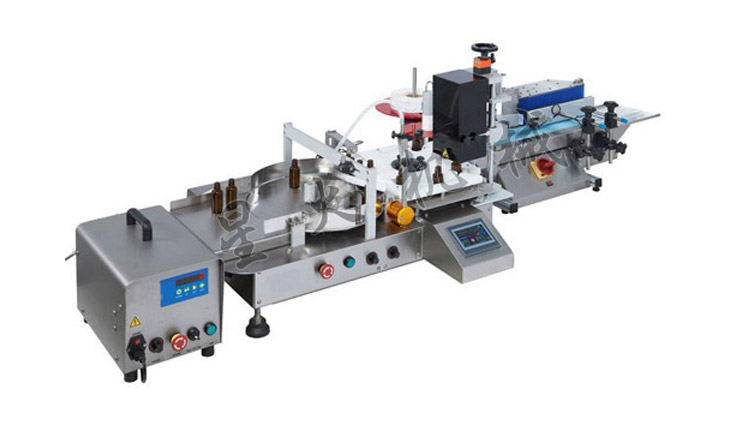 小瓶液體灌裝旋蓋貼標一體機