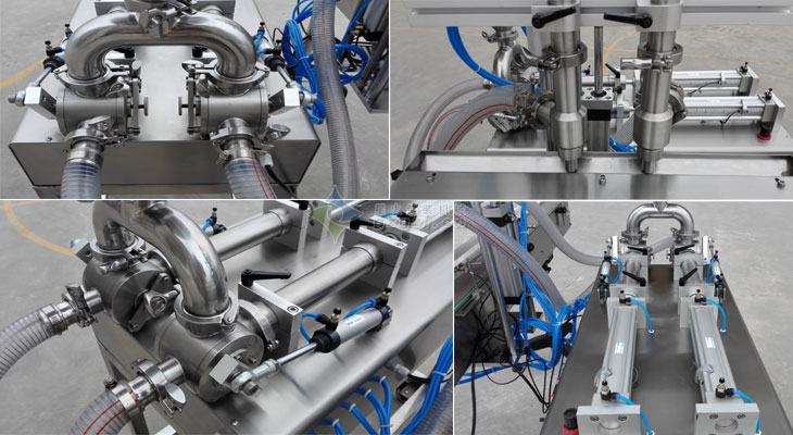 雙頭全自動(dòng)辣椒醬灌裝機(jī)